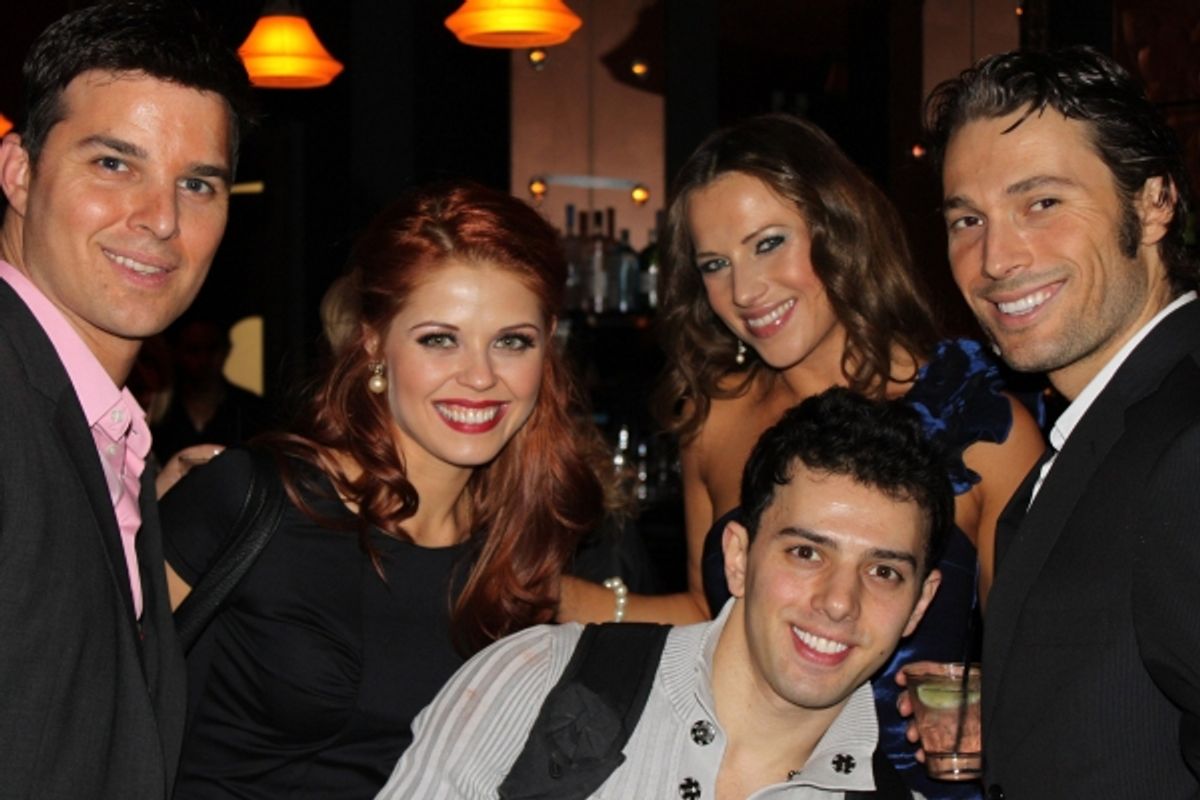 Jonathan Roberts, Anna Trebunskaya, Gev Manoukian, Edyta Sliwinska and Alec Mazo at 